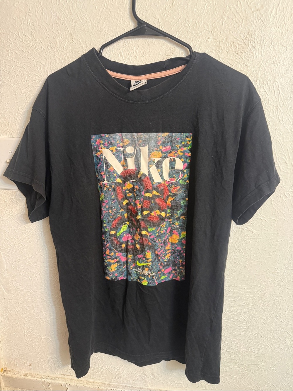 Vintage Nike Coral Snake and Floral T-Shirt